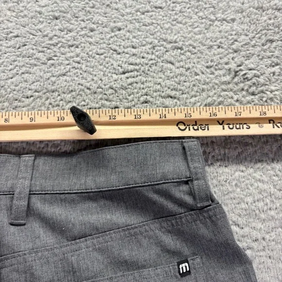 Travis Mathew Chino Pants Mens 30x28 Gray Polyester Stretch Slim Fit - Picture 6 of 9